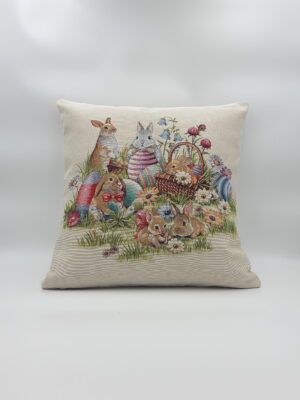 HARES & EGGS, θήκη μαξιλαριού - Image 2