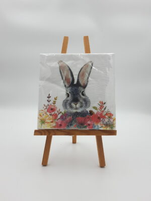 hare_flowers_a_napkin