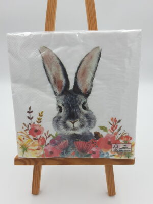 hare_flowers_a_napkin