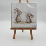 hare retro a- napkins