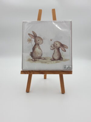 hare retro a- napkins