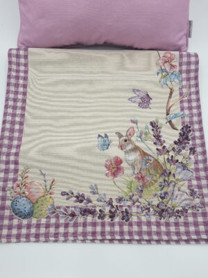 HARE IN PURPLE, runner διακοσμητικό - Image 2