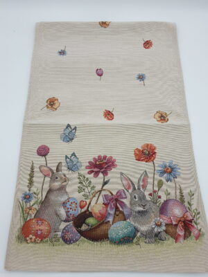 FLOWERS & HARES, runner διακοσμητικό - Image 3